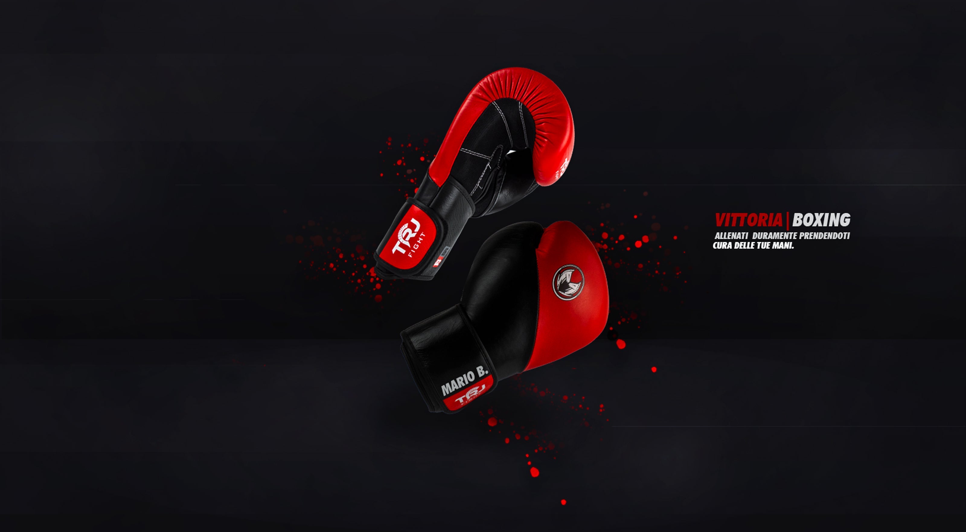 Guanti da boxe personalizzati con il nome