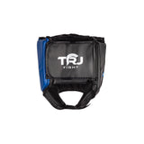 Casis Blue Boxing Helmet | Front protection