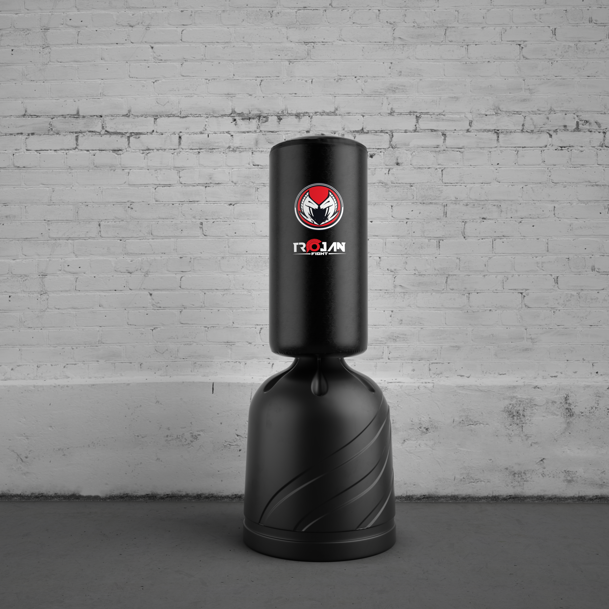 Sacco Boxe da Terra Made in Italy BK | H.145 CM - Trojan Fight