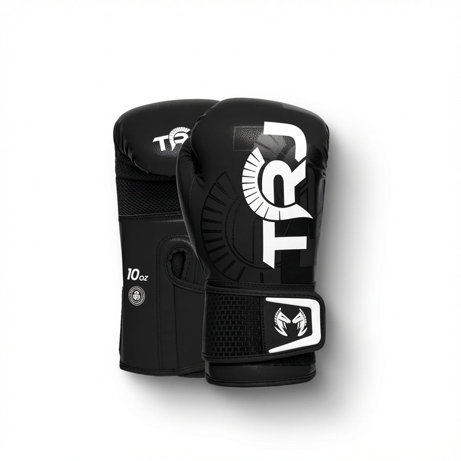 Guantoni TRJ EcoLine e casco certificato DPI per Boxe